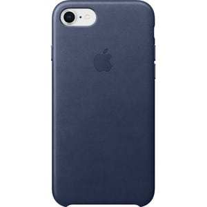 Apple iPhone 8 / 7 Leather Case - Midnight Blue - For Apple iPhone 7, iPhone 8 Smartphone - Midnight Blue - Leather, Micro