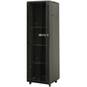 Cableaway SRB4568 600mm x 800mm Free Standing Data Cabinet - For Server - 45U Rack Height - Floor Standing - Steel, Temper