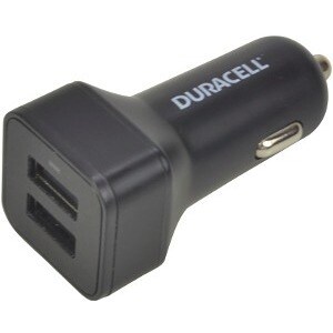 Duracell Auto Adapter - USB - For Smartphone, Tablet PC, USB Device - 12 V DC Input - 5 V DC/2.40 A Output