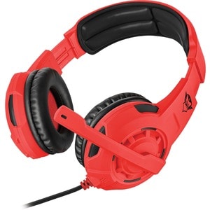 Auriculares Trust Urban Spectra GXT 310-SR Cableado De Diadema Estéreo - Rojo - Circumaural - 36 Ohm - 20 Hz - 100 cm Cabl