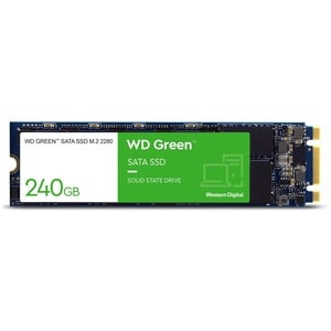WD Green WDS240G2G0B 240 GB Solid State Drive - M.2 2280 Internal - SATA (SATA/600) - Desktop PC, All-in-One PC, Notebook 