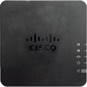 Cisco ATA 192 VoIP Gateway - 2 x RJ-45 - 2 x FXS - Fast Ethernet - Wall Mountable