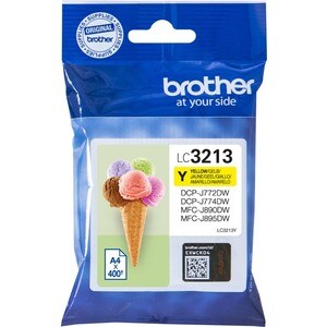 Brother LC3213Y Original Ink Cartridge - Yellow - Inkjet - High Yield - 400 Pages - 1 Pack