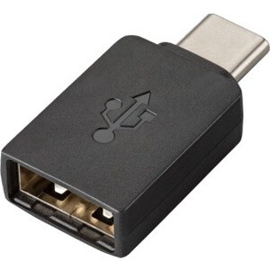 Plantronics USB-A To USB-C Adapter - 1 x Type A USB Female - 1 x Type C USB Male - TAA Compliant