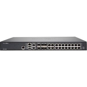 SonicWall NSA 5650 Network Security/Firewall Appliance - 22 Port - 1000Base-T, 10GBase-X, 10GBase-T - Gigabit Ethernet - D