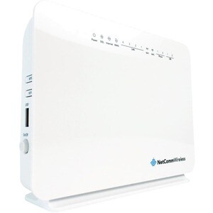 Netcomm NF10WV IEEE 802.11n VDSL2, ADSL2+ Wireless Router - 2.40 GHz ISM Band - 37.50 MB/s Wireless Speed - 4 x Network Po