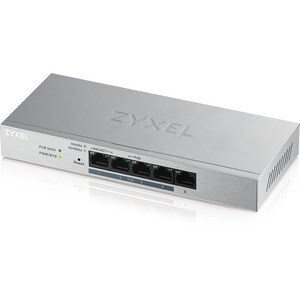 ZYXEL GS1200-5HP v2 5 Ports Ethernet Switch - 2 Layer Supported - Twisted Pair - Wall Mountable, Desktop