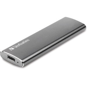 Verbatim Vx500 120 GB Solid State Drive - External - Graphite - Notebook Device Supported - USB 3.1 Type C - 500 MB/s Maxi