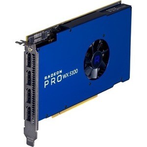 Dell AMD Radeon Pro WX 5100 Graphic Card - 8 GB GDDR5 - 256 bit Bus Width - DisplayPort