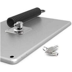 Compulocks Universal Cable Lock For Tablet - 1.83 m Cable - Black - Galvanized Steel - For Tablet