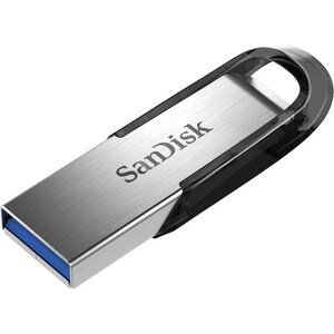 SanDisk Ultra Flair 64 GB USB 3.0 Flash Drive - Metallic