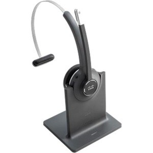 Cisco 561 Wireless Over-the-head Mono Headset - Monaural - Supra-aural - 9144 cm - DECT - 48 kHz - Uni-directional Microphone