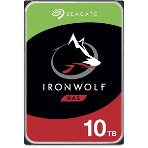 Seagate IronWolf ST10000VN0008 10 TB Hard Drive - 3.5" Internal - SATA (SATA/600) - 7200rpm - 3 Year Warranty