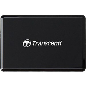 Transcend RDF9 Flash Reader - USB 3.1 Type A - External - CompactFlash, microSDHC, microSDXC, SDHC, SDXC, SD, microSD, Com