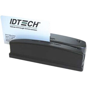 ID TECH Omni WCR3237-633UC Magnetic Stripe Reader - Triple Track - 1524 mm/s - USB - Black