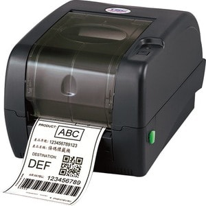 TSC Printers TTP-247 Desktop Thermal Transfer Printer - Monochrome - Label Print - USB - Serial - Parallel - 2286 mm Print