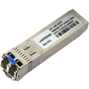 Lantronix SFP Fiber Transceiver DUPLEX 10km 1000BASE-LX/LH 1310nm SM - For Data Networking, Optical Network - 1 x Duplex 1