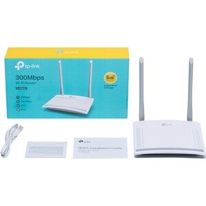 Router inalámbrico TP-Link TL-WR820N - IEEE 802.11n - Ethernet - 2.40GHz Banda ISM(2 x Externo) - 37.50MB/s Velocidad Inal