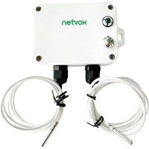 netvox R718CT2- Wireless 2-Gang Thermocouple Sensor - 4°F (-20°C) to 131°F (55°C)90%