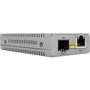 Allied Telesis MMC2000/SP Transceiver/Media Converter - TAA Compliant - 1 Port(s) - 1 x Network (RJ-45) - Twisted Pair, Op
