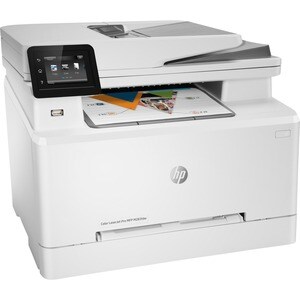 HP Inc. HP LaserJet Pro M283 M283fdw Wireless Laser Multifunction Printer - Colour - Copier/Fax/Printer/Scanner - 21 ppm Mono/21 ppm Color Print - 600 x 600 dpi Print - Automatic Duplex Print - Upto 40000 Pages Monthly - 251 sheets Input - Colour Scanner - 1200 dpi Optical Scan - Monochrome Fax - Gigabit Ethernet - Wireless LAN - HP ePrint, Wi-Fi Direct, Mopria, Apple AirPrint, Google Cloud Print - USB - For Plain Paper Print