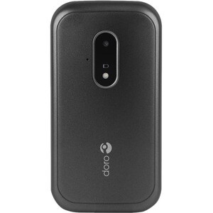 Doro 7030 Feature Phone - QVGA 320 x 240 - 4G - Black - Flip - SIM-free - Rear Camera: 3 Megapixel - 1350 mAh Battery