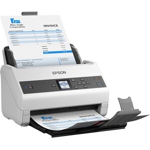 Epson WorkForce DS-970 Sheetfed Scanner - 600 dpi Optical - 30-bit Color - 10-bit Grayscale - 16 ppm (Mono) - 85 ppm (Colo