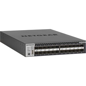 Netgear XSM4324FS Manageable Ethernet Switch - 3 Layer Supported - Modular - Optical Fiber, Twisted Pair - 1U High - Rack-