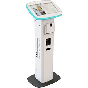 iView Registration Pedestal Kiosk - Wireless - 39.6 cm (15.6") - Touchscreen - Windows 10