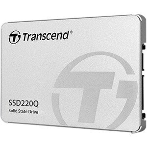 Unità stato solido Transcend 220Q - 2,5" Interno - 500 GB - SATA (SATA/600) - Desktop PC, Computer portatile, Gaming Conso