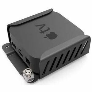 Apple TV 4th Gen Security Mount with Keyed Cable Lock
