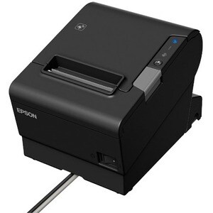 Epson TM-T88VI-iHub Direct Thermal Printer - Monochrome - Wall Mount - Receipt Print - Ethernet - USB - Serial - 350 mm/s 