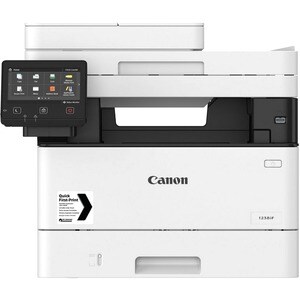 Canon Stampante multifunzione laser Canon i-SENSYS X 1238iF Wireless - Monocromatico - Solo fax in uscita - Fotocopiatrice/Fax/Stampante/Scanner - 38 Stampa monocromatica ppm - 1200 x 1200 Stampa dpi - Automatico - Finoa 80000 pagine al mese - 350 Fogli - Colore Scanner - 600 Scansione ottica dpi - Monocromatico Fax - Gigabit Ethernet - LAN wireless - Compatibile con Google Cloud Print, Canon PRINT Business, Apple AirPrint, Mopria, Canon Print Service Plug-in, App Canon PRINT - USB