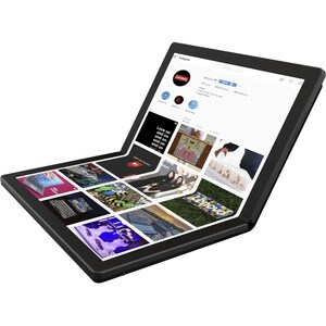 Lenovo ThinkPad X1 Fold Gen 1 20RL0011HV Tablet - 33.8 cm (13.3") QXGA - 8 GB RAM - 512 GB SSD - Windows 10 Pro 64-bit - 5G - Black - Intel SoC - Intel Core i5 i5-L16G7 Penta-core (5 Core) 1.40 GHz - 2048 x 1536 - 5 Megapixel Front Camera - 10.60 Hour Maximum Battery Run Time