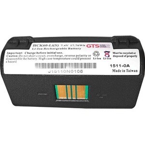 Batteria GTS HCK60-LI(S) - Ioni di litio (Li-Ion) - Per Scanner codici a barre - Batteria ricaricabile - 7,4 V DC - 2400 mAh