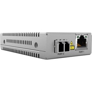 Allied Telesis MMC2000LX/LC Transceiver/Media Converter - TAA Compliant - 2 Port(s) - 1 x Network (RJ-45) - Twisted Pair, 