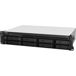 Synology RS1221RP+ 2U 8Bay 22GHZ QC RPS 4GB DDR4 4x 1GBE 2x USB3.2 Gen 1