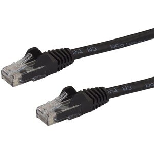 75 ft Black Gigabit Snagless RJ45 UTP Cat6 Patch Cable - 75ft Patch Cord