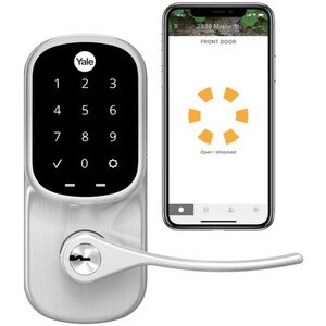 Yale Assure Lever Touchscreen - Keyed YRL226 - Touchscreen - Wireless LAN - BluetoothSatin Nickel