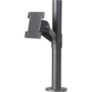 SpacePole Classic SPV1101 Pole Mount for Display Screen, LCD Display - Black - 75 x 100 VESA Standard - 1
