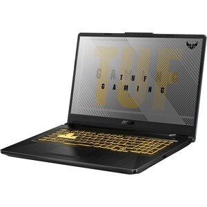 ASUS TUF Gaming A17 FX706 FX706IU-H8421C 43.9 cm (17.3") Rugged Gaming Notebook - Full HD - 1920 x 1080 - AMD Ryzen 7 4800H 2.90 GHz - 8 GB RAM - 512 GB SSD - Fortress Gray - AMD SoC - NVIDIA GeForce GTX 1660Ti with 6 GB, AMD Radeon Graphics - In-plane Switching (IPS) Technology - IEEE 802.11ac Wireless LAN Standard