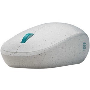 Mouse Microsoft Ocean Plastic - Bluetooth - LED azul - 4 Botón(es) - Blanco - Inalámbrico - 2.40GHz - 1000 dpi - Rueda de 