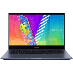 Asus Vivobook Go 14 Flip TP1401 TP1401KA-EC062W 35.6 cm (14") Touchscreen Convertible Notebook - Full HD - 1920 x 1080 - Intel Pentium Silver N6000 Quad-core (4 Core) 1.10 GHz - 8 GB Total RAM - 8 GB On-board Memory - 256 GB SSD - Quiet Blue - Intel Chip - Windows 11 Home - Intel UHD Graphics - NanoEdge, Tru2Life, In-plane Switching (IPS) Technology - IEEE 802.11ac Wireless LAN Standard