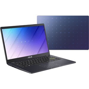 Asus E410 E410MA-EK1989WS 35.6 cm (14") Notebook - Full HD - 1920 x 1080 - Intel Celeron N4020 Dual-core (2 Core) 1.10 GHz - 4 GB Total RAM - 4 GB On-board Memory - 128 GB SSD - Peacock Blue - Intel Chip - Windows 11 Home in S mode - Intel UHD Graphics 600 - NanoEdge, Tru2Life - IEEE 802.11a/b/g/n/ac Wireless LAN Standard