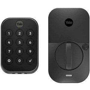 Yale Assure Lock 2 Key-Free Keypad with Wi-Fi in Black Suede - Wireless LAN - BluetoothBlack Suede