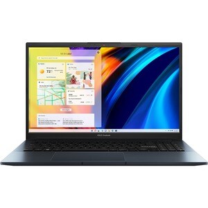 Asus VivoBook Pro 15 M6500 M6500RE-HN037 39.6 cm (15.6") Notebook - Full HD - 1920 x 1080 - AMD Ryzen 7 6800H Octa-core (8 Core) 3.20 GHz - 16 GB Total RAM - 512 GB SSD - Quiet Blue - AMD Chip - FreeDOS - NVIDIA GeForce RTX 3050 Ti with 4 GB, AMD Radeon 680M - NanoEdge - Hungarian Keyboard - Front Camera/Webcam - IEEE 802.11ax Wireless LAN Standard