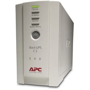APC by Schneider Electric Back-UPS BK500EI Standby UPS - 500 VA/300 W - 2.40 Minute Stand-by - 220 V AC Input - 230 V AC O