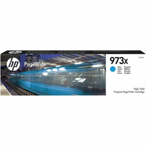 HP 973X Original Ink Cartridge - Cyan - Inkjet - High Yield - 7000 Pages