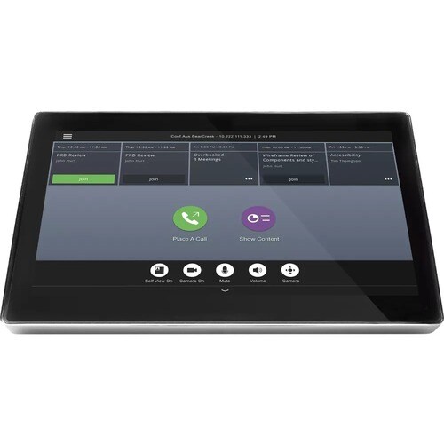 Poly RealPresence Touch 25.6 cm (10.1") LCD Touchscreen Monitor - 16:10 - Multi-touch Screen - 1280 x 800 - WXGA - USB - B