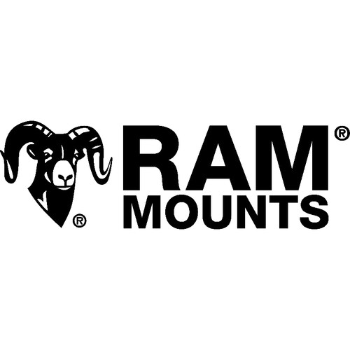 RAM Mounts Power-Grip Universal Scanner Gun Cradle - Elastomer, Composite - 1